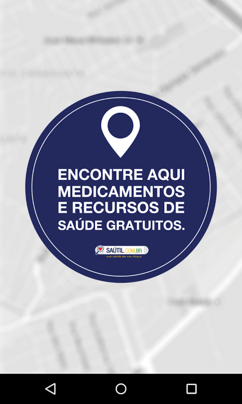 Android application 0800 Saúde screenshort