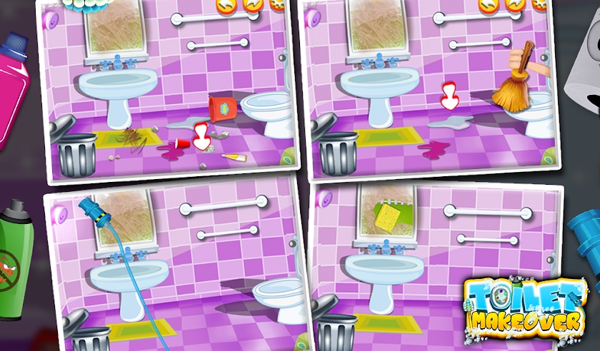 Toilet Makeover -Kids Fun Game Screen 2