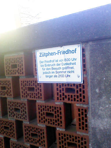 Zütphen-Friedhof