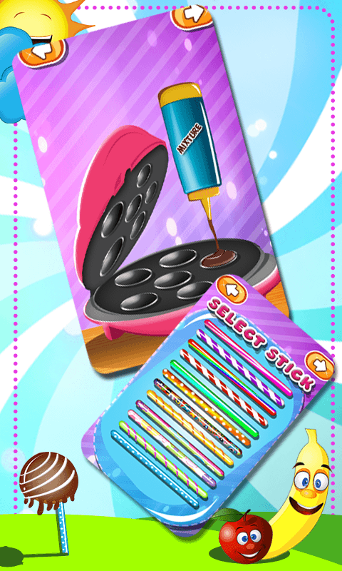 Cake Pop Maker - Ads Free Cook Screen 2