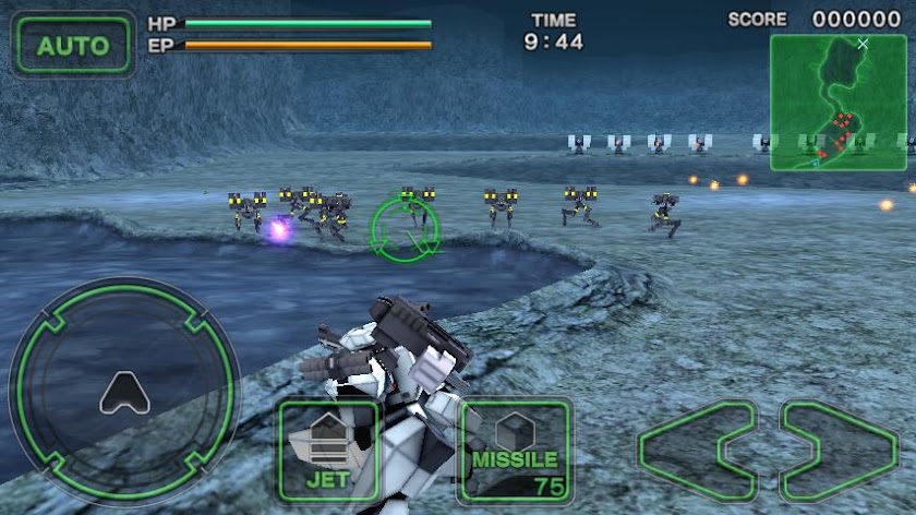 Destroy Gunners SP / ICEBURN!! Screen 3
