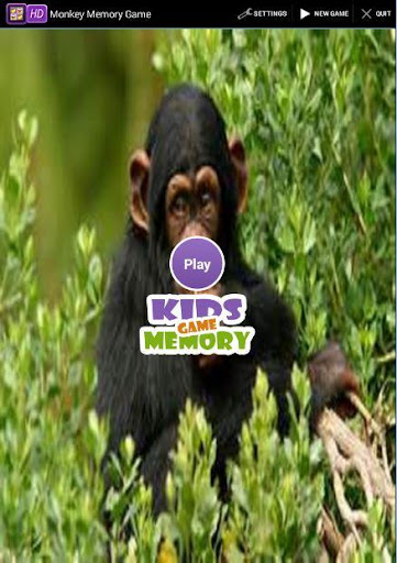 Monkey Memory Game