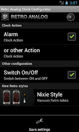 Retro clock. Analog. poster 2