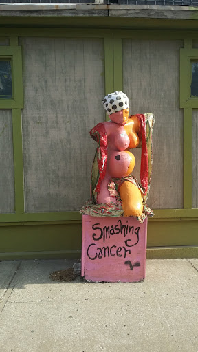 Smashing Cancer Statue