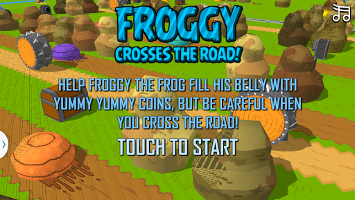 Frog Cross The Crossy Road