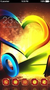 How to download Love Heart C Launcher Theme lastet apk for bluestacks