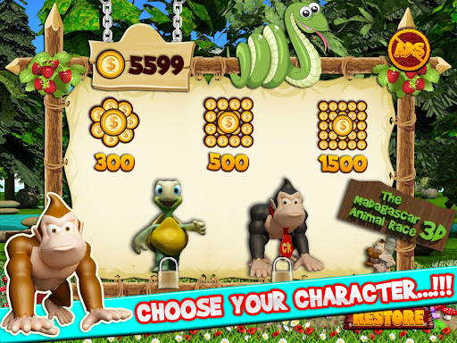 【免費動作App】The Madagascar Animal Race 3D-APP點子