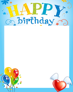 Free Happy Birthday Frame