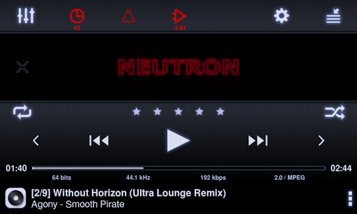 【免費音樂App】Neutron Music Player (Eval)-APP點子