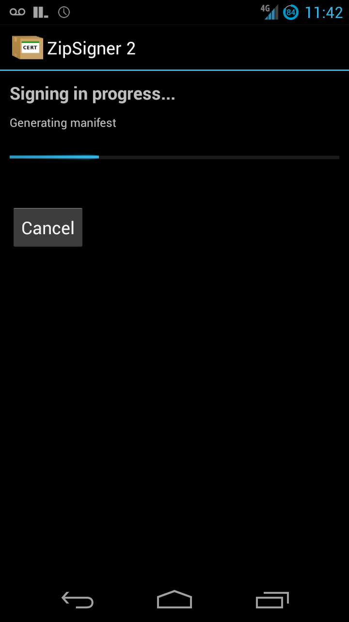 ZipSigner Screen 2