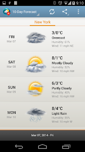 Météo & widget horloge sans ad - screenshot thumbnail