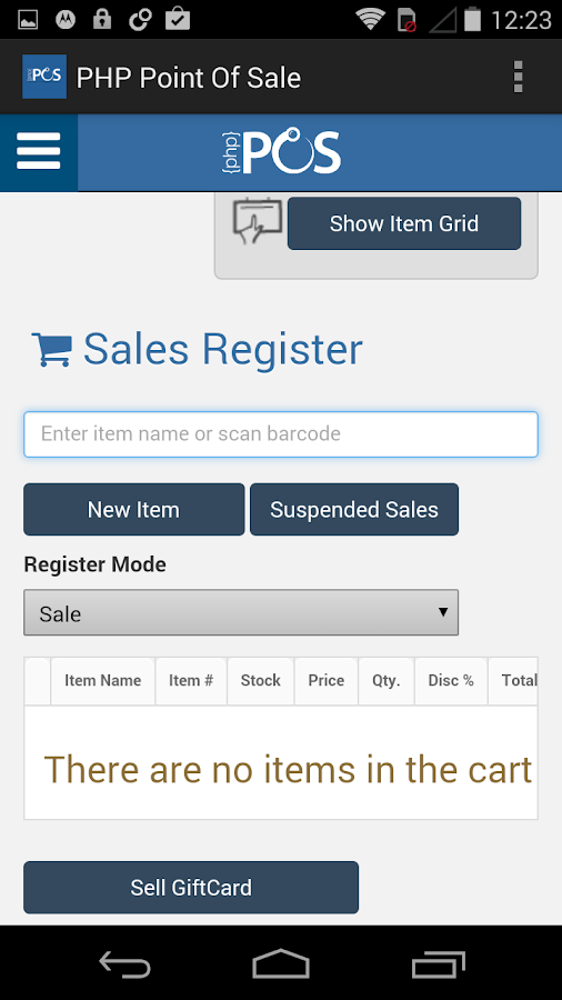 PHP Point Of Sale Android Apps on Google Play