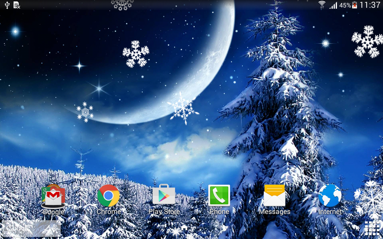 Winter Night Wallpaper - Android Apps on Google Play