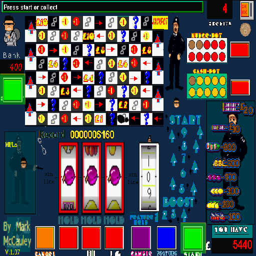 Cops n Robbers Slot machine Screen 3