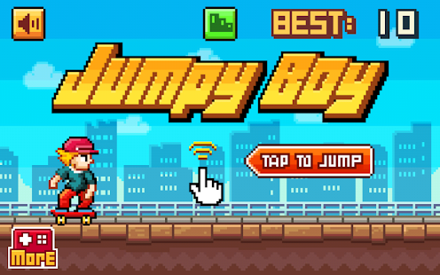 【免費休閒App】Jumpy Boy : Jack-APP點子