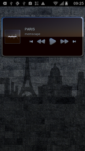 【免費音樂App】Poweramp Widget PARIS-APP點子