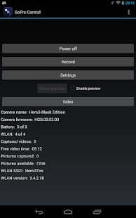 GoPro Camera Controller