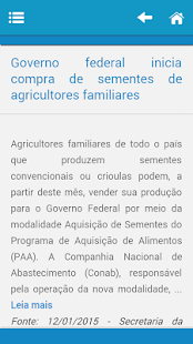 Leitor RSS de Governo Screenshots 0