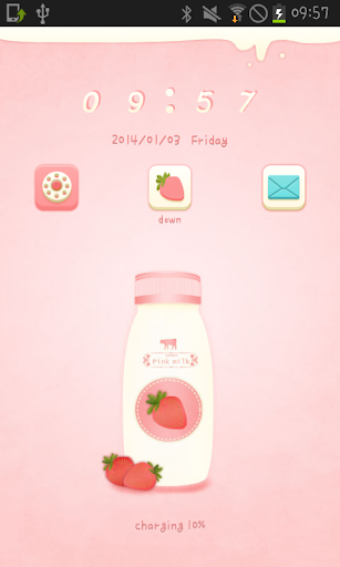 Milk go locker theme