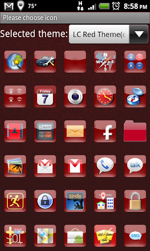 【免費個人化App】LC Red Apex/Go/Nova Theme-APP點子