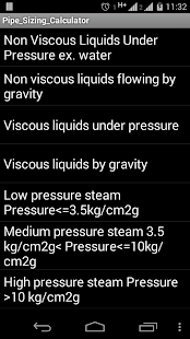 Pipe Sizing Calculator Screenshots 4