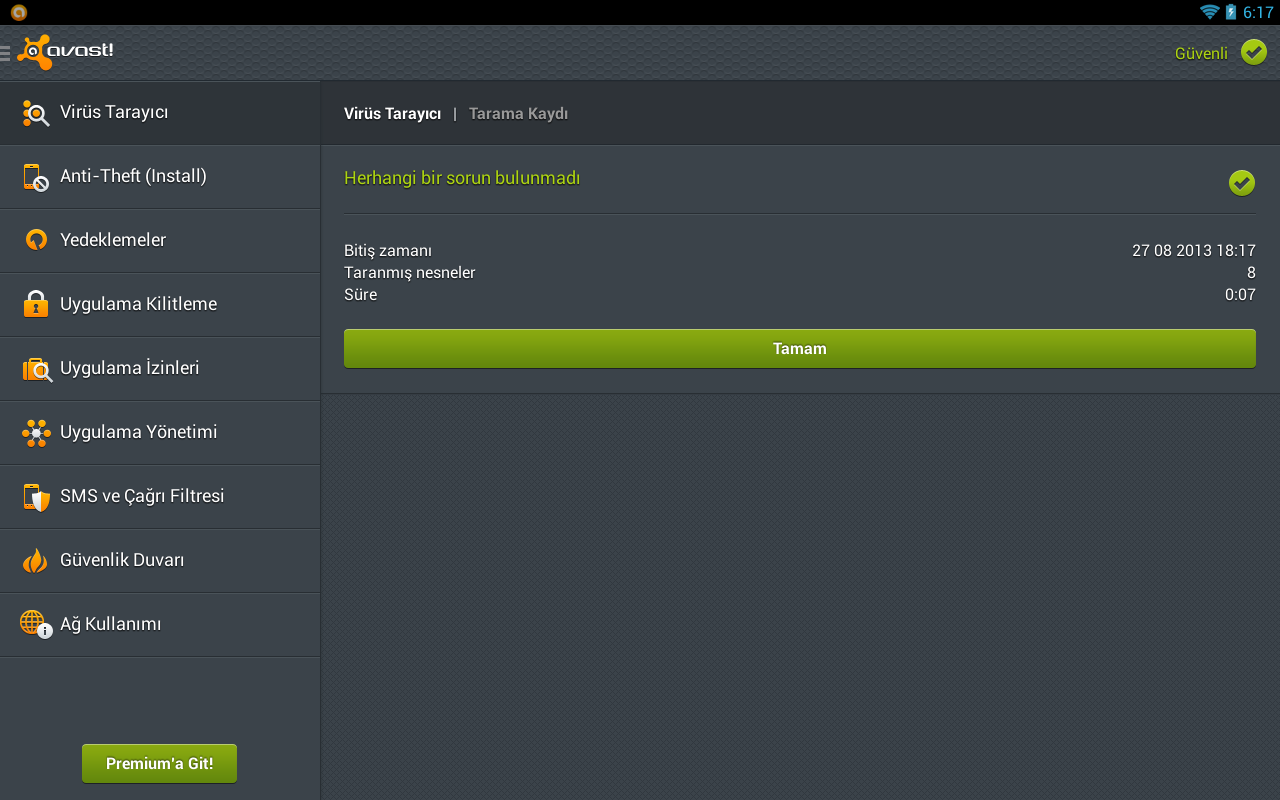 Avast Mobile Security & Antivirus Türkçe APK Full indir 
