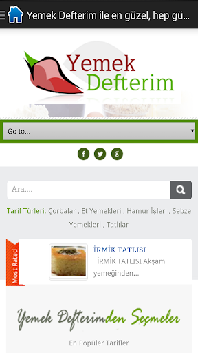 【免費健康App】Yemek Defterim yemek tarifleri-APP點子