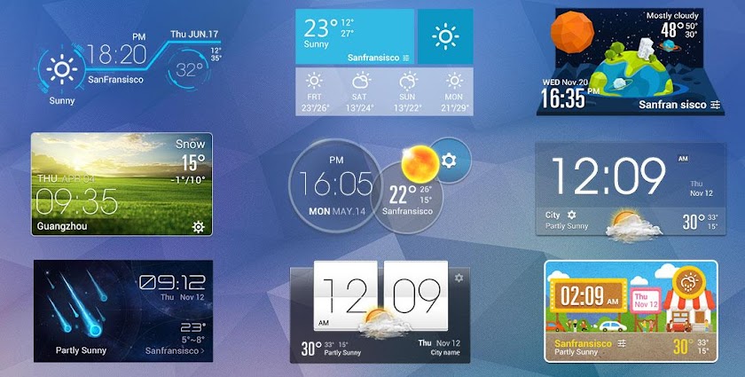 Locker Style Weather Today Wid Screen 3