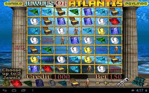 JEWELS OF ATLANTIS SlotMachine