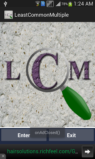 LCM LCD Finder of Numbers