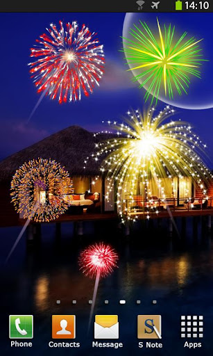 Fireworks Live Wallpaper