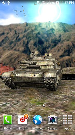 【免費個人化App】Militar War Tank Livewallpaper-APP點子