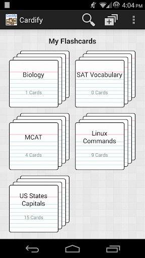 Cardify Flashcards