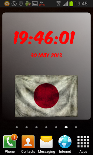 Japan Digital Clock