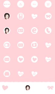 Lovely girl(pink love)dodol Screenshots 3