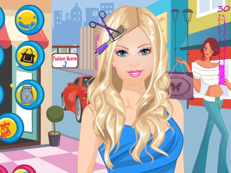 Girl Games Fashion Street - Girl Games- screenshot