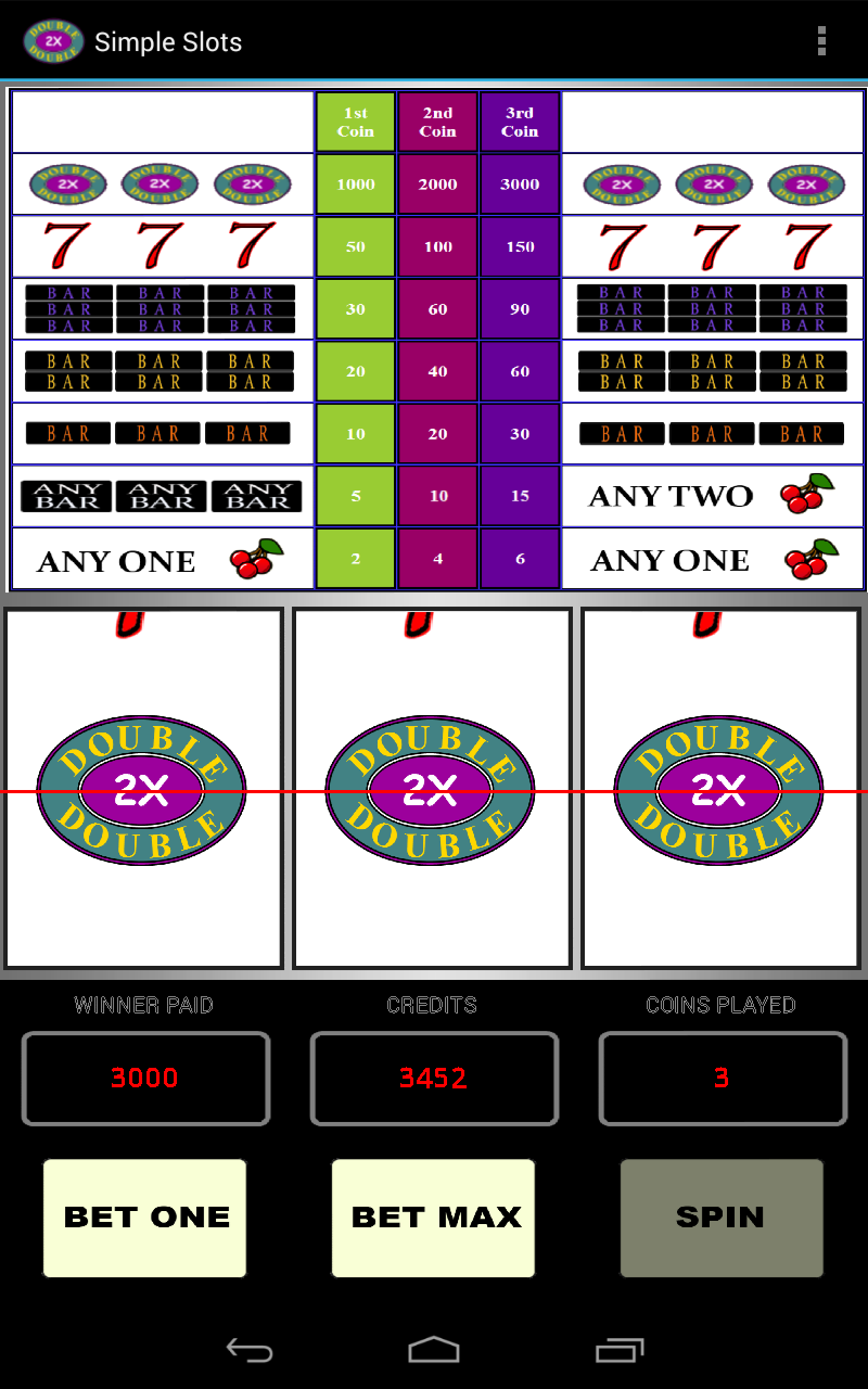 Simple Slots Screen 3