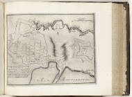 Plattegrond van Palamos, 1694