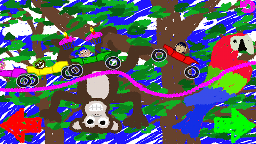 【免費賽車遊戲App】Scribble Scramble Racing-APP點子