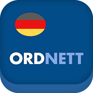 Ordnett - Tysk blå ordbok logo