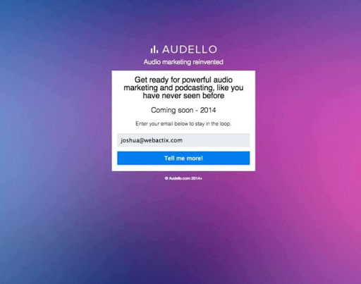 【免費媒體與影片App】Audello-APP點子