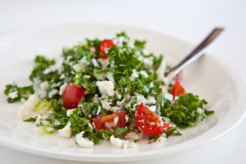 Cauliflower and Kale Salad (Cauliflower Tabouli)