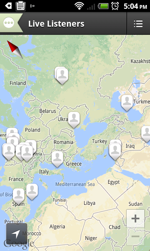    DroidHop Radio Hip Hop SMN- screenshot  