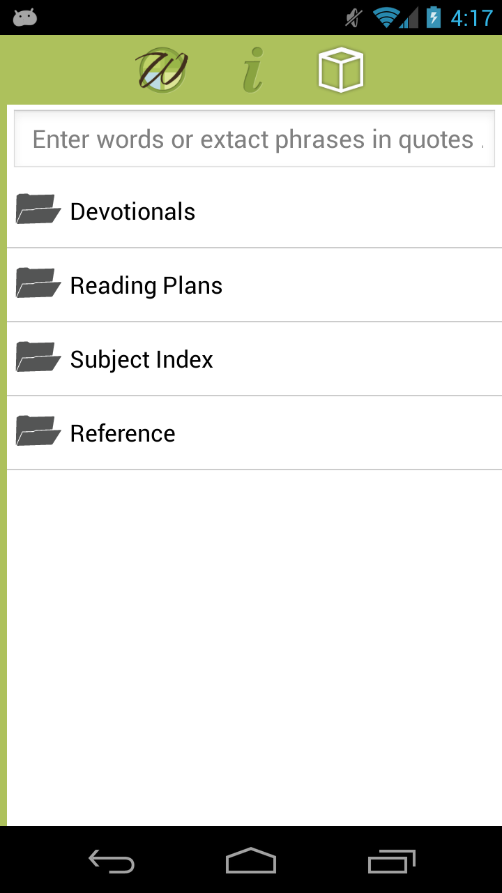 NIV Womens Devotional Bible Screen 3