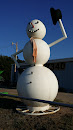 Stillwater Snowman Statue