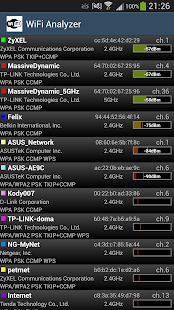 WiFi Analyzer - screenshot thumbnail