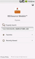 REiSource Mobile Express™ APK 屏幕截图图片 #1