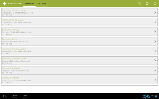 【免費醫療App】Farmacias de Bahía Blanca-APP點子