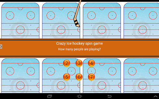 Crazy Ice hockey stick spin