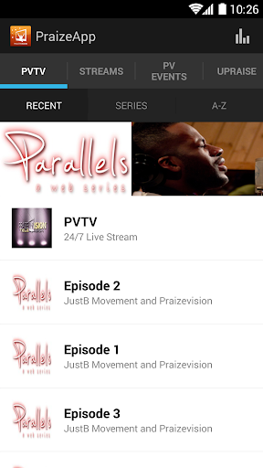 Praizevision Mobile App